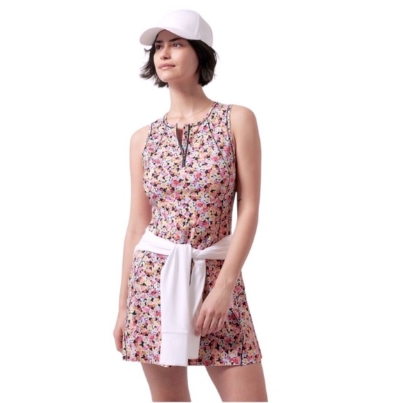 Athleta Ace Tennis Dress Floral - Picture 1 of 6